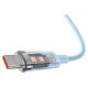 Baseus Explorer 100W USB-C - USB-C Cable with Intelligent Temperature Sensor 2m - Blue