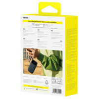 Baseus EnerFill FC31 10000mAh 22.5W Powerbank with Digital Display and 2 Built-in Cables (USB-C + Lightning) - Black