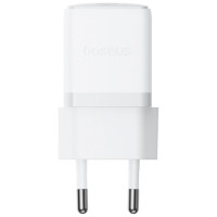 Baseus Palm 1C 20W Wall Charger (with Baseus Mini White USB-C 60W (20V/3A) 1m Cable) - White