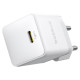 Baseus Palm 1C 20W Wall Charger (with Baseus Mini White USB-C 60W (20V/3A) 1m Cable) - White