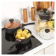 Salter BW11460BRMFO Megastone Thermo Collar 3-Piece Saucepan Set - 16/18/20cm