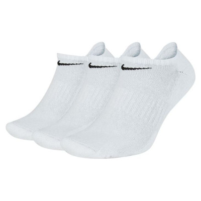 Nike Everyday Cushion No Show 3Pak M SX7673-100 socks (47 - 50)