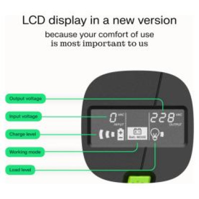 Green Cell UPS Power Proof 2000VA 1200W