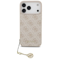 Guess 4G Charms Collection MagSafe Case for iPhone 17 Pro Max - Pink