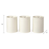 Russell Hobbs RH03268CEU7 3-Piece Countertop Canister Set