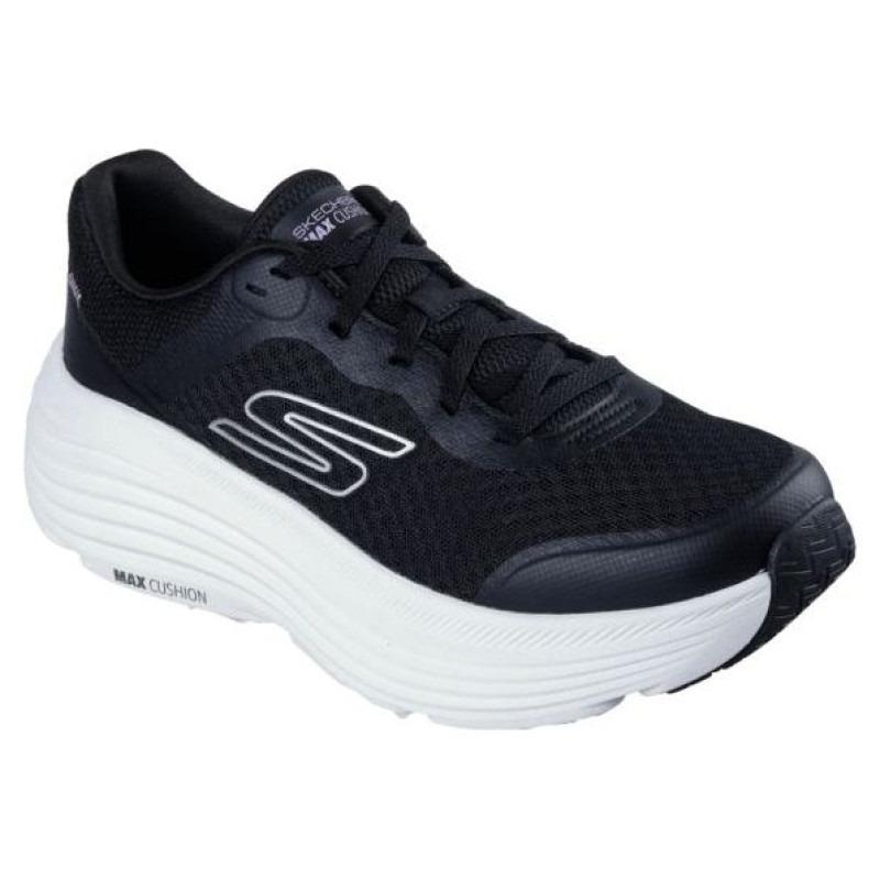 Skechers Max Cushining W 129470 BKW shoes (36)
