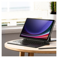 Dux Ducis Keyboard (MK Series) Case with Bluetooth Keyboard for Samsung Galaxy Tab S9+ / S8+ / S7+ - Black