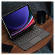Dux Ducis Keyboard (MK Series) Case with Bluetooth Keyboard for Samsung Galaxy Tab S9+ / S8+ / S7+ - Black