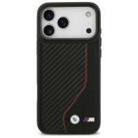 BMW M Carbon Line & Logo MagSafe Case for iPhone 17 Pro Max - Red