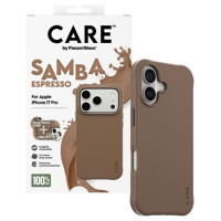 Panzerglass CARE by PanzerGlass Fashionable Samba MagSafe Case for iPhone 17 Pro - Brown