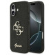 Guess Fixed Glitter Big 4G case for iPhone 17 - black