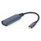 Gembird I/O ADAPTER USB-C TO VGA/GREY A-USB3C-VGA-01 GEMBIRD