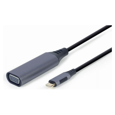 Gembird I/O ADAPTER USB-C TO VGA/GREY A-USB3C-VGA-01 GEMBIRD