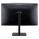 Acer LCD Monitor|ACER|27 "|2560 x 1440 pixels|Quad HD|Native aspect ratio 16:9|LED|Curved|UM.HX3EE.207