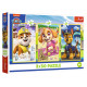 Trefl PAW PATROL Pužļu komplekts Mūsu suņi, 3x50 gab.