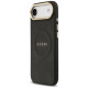 Guess Peony Hot Stamp MagSafe Case for iPhone Air - Black