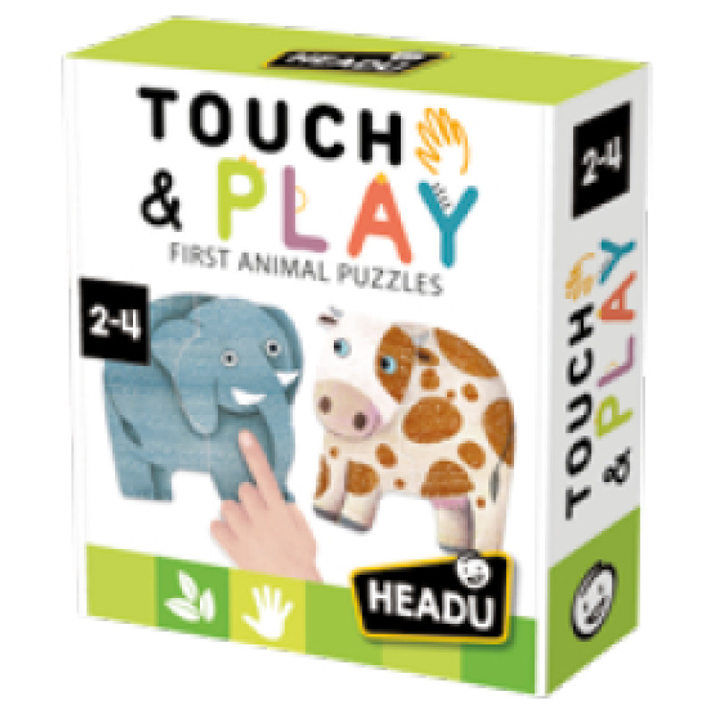 Headu pirmie taktilie dzīvnieku puzles