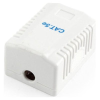 Gembird CABLE ACC MOUNT BOX CAT5E/NCAC-1U5E-01 GEMBIRD