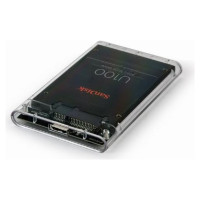 Gembird HDD CASE EXT. USB3 2.5"/TRANSPARENT EE2-U3S9-6 GEMBIRD