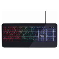 Gembird KEYBOARD MULTIMEDIA USB ENG/BLACK KB-UML-03 GEMBIRD