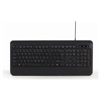 Gembird KEYBOARD MULTIMEDIA USB ENG/BLACK KB-UML-03 GEMBIRD