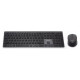 Gembird KEYBOARD +MOUSE WRL ENG/SLIM KBS-ECLIPSE-M500 GEMBIRD