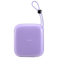 Joyroom powerbank 10000mAh Jelly Series 22.5W with built-in Lightning cable purple (JR-L003)