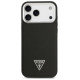 Guess Grained Triangle Logo MagSafe case for iPhone 17 Pro Max - black