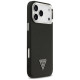 Guess Grained Triangle Logo MagSafe case for iPhone 17 Pro Max - black
