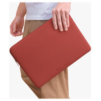 Uniq Cyprus Ridge Edition Laptop Sleeve for a 14" water-resistant neoprene laptop - red