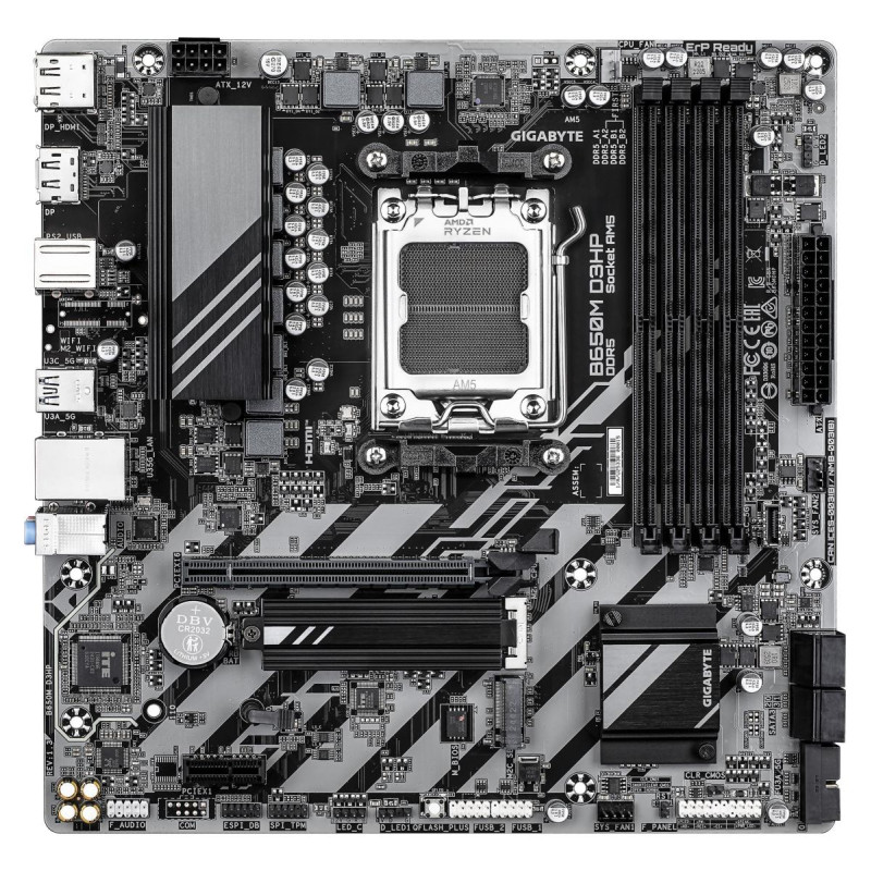 Gigabyte MB AMD B650 SAM5 MATX/B650M D3HP 1.3 GIGABYTE