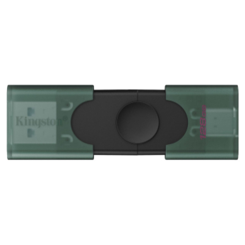 Kingston Zibatmiņa Kingston DataTraveler Duo USB 128GB Flash Drive USB-C USB-A