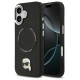 Karl Lagerfeld Karl Pin MagSafe Case for iPhone 17 - Black