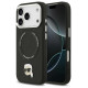 Karl Lagerfeld Karl Pin MagSafe Case for iPhone 17 Pro Max - Black