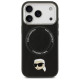 Karl Lagerfeld Karl Pin MagSafe Case for iPhone 17 Pro Max - Black