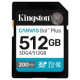 Kingston Atmiņas karte Kingston 512GB SDXC Canvas Go Plus Gen4