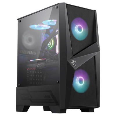 MSI Case|MSI|MAG Forge 100R|MidiTower|Not included|ATX|MicroATX|MiniITX|Colour Black|MAGFORGE100R