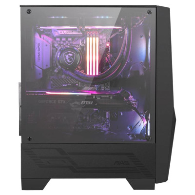 MSI Case|MSI|MAG Forge 100R|MidiTower|Not included|ATX|MicroATX|MiniITX|Colour Black|MAGFORGE100R