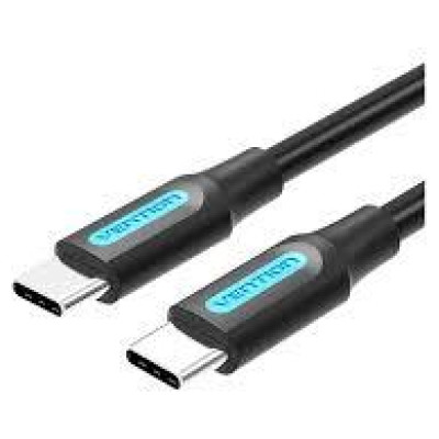 Vention CABLE USB-C TO USB-C/1M BLACK COSBF VENTION