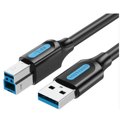 Vention CABLE USB3.0 MALE TO MALE/3M BLACK COOBI VENTION