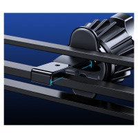 Joyroom car phone holder with 15W Qi inductive charger (MagSafe compatible) for air vent, silver (JR-ZS291)