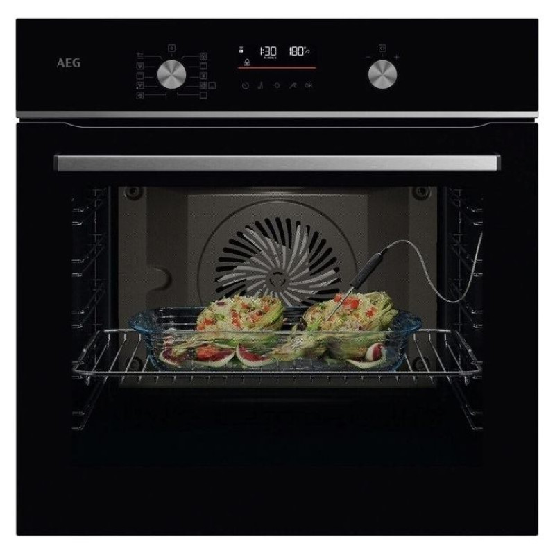 Electrolux cepe&scaron;krāsns ar riņķa sildelementu, iebūv., 71l, melna - OS6CB531AB