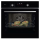 Electrolux cepeškrāsns ar riņķa sildelementu, iebūv., 71l, melna - OS6CB531AB