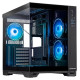 Chieftec Case|CHIEFTEC|VISIO GM-30B-TG-OP|MidiTower|Case product features Transparent panel|Not included|ATX|MicroATX|MiniITX|Colour Black|GM-30B-TG-OP