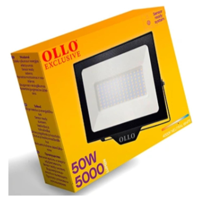 Ollo Lamp|OLLO|Power consumption 50 Watts|Luminous flux 5000 Lumen|4000 K|AC220-240V|Beam angle 110 degrees|VS121C-50W-40K