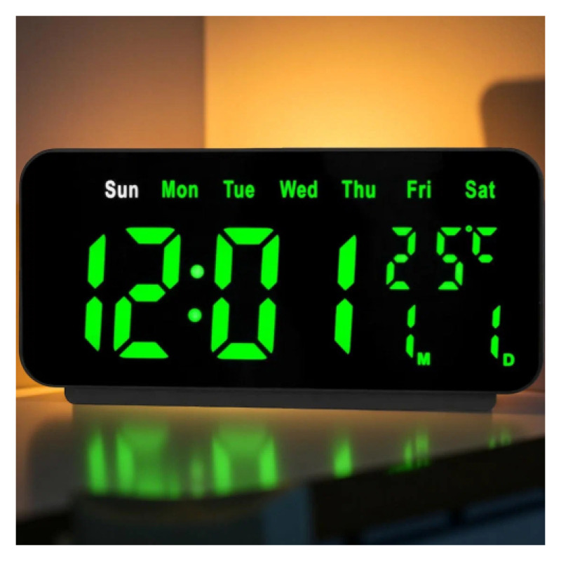 Blackmoon VST-912 Pulkstenis ar modinātāju un termometru