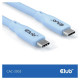 Club3D CABLE USB-C TO USB-C 2M/M/M BLUE CAC-3003 CLUB3D