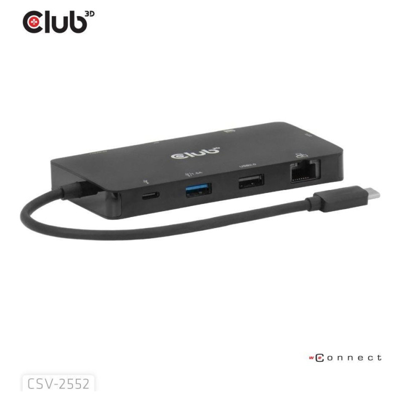 Club3D I/O HUB 9IN1 USB-C/100W CSV-2552 CLUB3D
