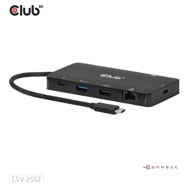 Club3D I/O HUB 9IN1 USB-C/100W CSV-2552 CLUB3D