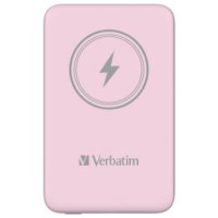 Verbatim Enerģijas krātuve Verbatim Charge n Go 10000mAh Magnetic Wireless Charge Pink
